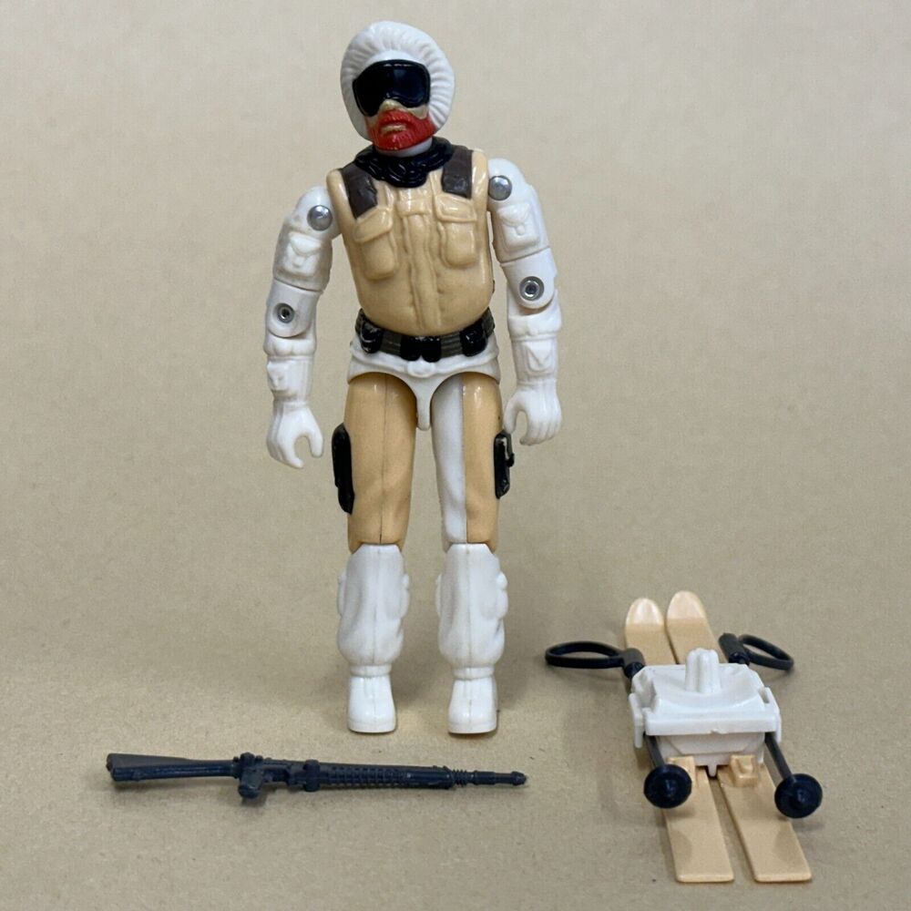 Snow Job V1 100% Complete G.I. Joe 1983 Hasbro Vintage Action Figure